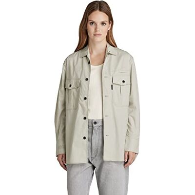 D21887-4481-C958 G-STAR RAW Damska koszula Boyfriend, Szary (Mineral Gray ), M D21887-4481-C958 G-STAR RAW Damska koszula Boyfriend, Szary (Mineral Gray ), M