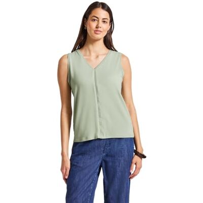 3226570 Street One Damski top z dżerseju z szydełkowanymi detalami, Soft Jade Green, 38 3226570 Street One Damski top z dżerseju z szydełkowanymi detalami, Soft Jade Green, 38