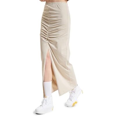 15319603 ONLY Damska spódnica z dżerseju Onlangeel Ruching Skirt JRS, Silver Lining, XL 15319603 ONLY Damska spódnica z dżerseju Onlangeel Ruching Skirt JRS, Silver Lining, XL