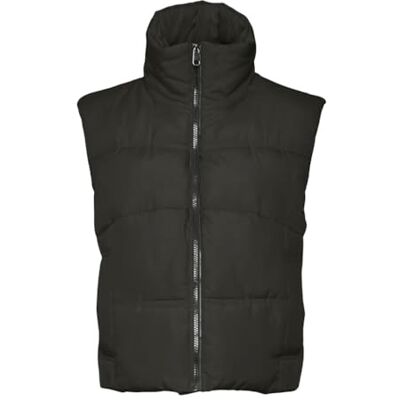 10293918 VERO MODA Vmklea damska kamizelka pikowana z krótką talią Noos, Peat, M 10293918 VERO MODA Vmklea damska kamizelka pikowana z krótką talią Noos, Peat, M