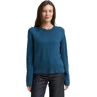 1048341 TOM TAILOR Sweter damski, 38879 ciemny petrol melanż, XL 1048341 TOM TAILOR Sweter damski, 38879 ciemny petrol melanż, XL