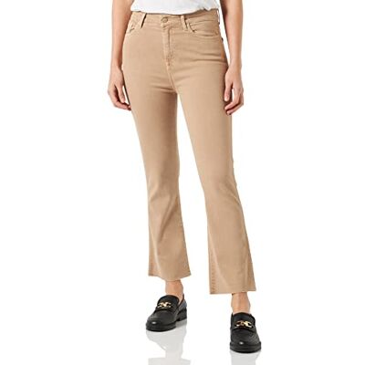 JSHSC130ST 7 For All Mankind Damskie spodenki HW Slim Kick, beżowe, regularne, BEŻOWY, 46 JSHSC130ST 7 For All Mankind Damskie spodenki HW Slim Kick, beżowe, regularne, BEŻOWY, 46