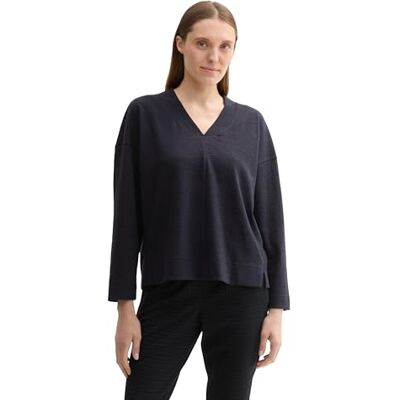 1043175 TOM TAILOR Bluza damska, 10668 Sky Captain Blue, XXL 1043175 TOM TAILOR Bluza damska, 10668 Sky Captain Blue, XXL