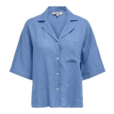 15314215-4762601 Onltokyo Life Ss Linen Bl Shirt Pnt Noos, Azuryna, XXS 15314215-4762601 Onltokyo Life Ss Linen Bl Shirt Pnt Noos, Azuryna, XXS