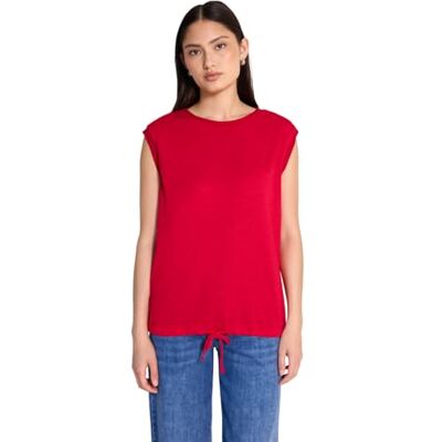 3226897 Street One Studio Damska koszula o wyglądzie lnu z taśmą, mandarin red, 44 3226897 Street One Studio Damska koszula o wyglądzie lnu z taśmą, mandarin red, 44