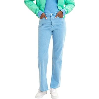 1035417 TOM TAILOR Denim Damski Emma Slim Straight dżinsy , 18395 Rainy Sky Blue, 31 1035417 TOM TAILOR Denim Damski Emma Slim Straight dżinsy , 18395 Rainy Sky Blue, 31
