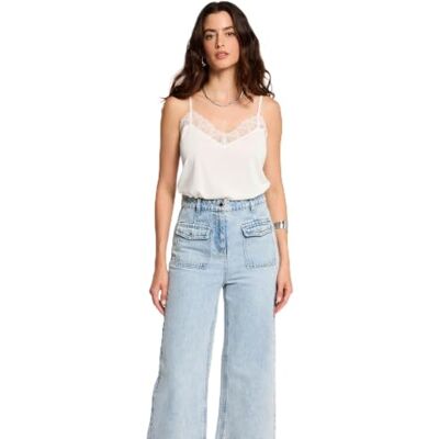 45586 MORGAN Podkoszulki, Off White, M 45586 MORGAN Podkoszulki, Off White, M