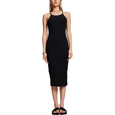 063CC1E302 edc by ESPRIT Sukienka damska , 001/BLACK, XXL, 001/Black, XXL 063CC1E302 edc by ESPRIT Sukienka damska , 001/BLACK, XXL, 001/Black, XXL