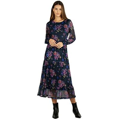 FW222151-219 Culito From Spain Marisela Sukienka Casual dla kobiet, Wielobarwny, L FW222151-219 Culito From Spain Marisela Sukienka Casual dla kobiet, Wielobarwny, L