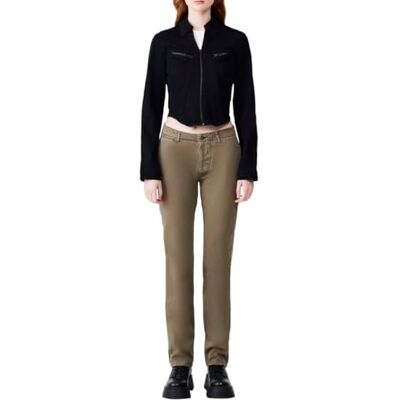 61151-15728-200 LTB Jeans Damska kurtka dżinsowa Slim Cropped Alinda w kolorze czarnym z mieszanki bawełny rozmiar M, czarny, M 61151-15728-200 LTB Jeans Damska kurtka dżinsowa Slim Cropped Alinda w kolorze czarnym z mieszanki bawełny rozmiar M, czarny, M