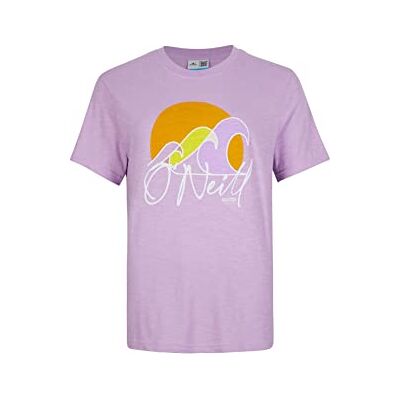 1850104 O'NEILL LUANO Graphic T-Shirt Koszulka, 14513 Purple Rose, Regularny damski, 14513 Purpurowa róża, S-M 1850104 O'NEILL LUANO Graphic T-Shirt Koszulka, 14513 Purple Rose, Regularny damski, 14513 Purpurowa róża, S-M