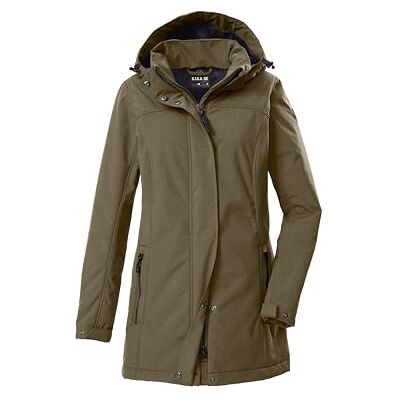 43543-000 G.I.G.A. DX Kobiety Parka softshell z odpinanym kapturem GW 36 WMN SFTSHLL PRK, dunkelschlamm, 40, 43543-000 G.I.G.A. DX Kobiety Parka softshell z odpinanym kapturem GW 36 WMN SFTSHLL PRK, dunkelschlamm, 40,