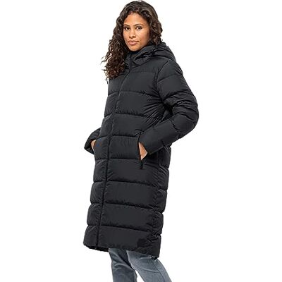 1204133 Jack Wolfskin Frozen Palace Coat damska parka puchowa, czarna, M 1204133 Jack Wolfskin Frozen Palace Coat damska parka puchowa, czarna, M