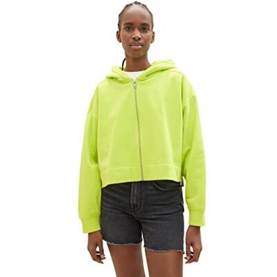 1035351 TOM TAILOR Denim Damski Bluza dresowa , 24702 Neon Lime, S 1035351 TOM TAILOR Denim Damski Bluza dresowa , 24702 Neon Lime, S