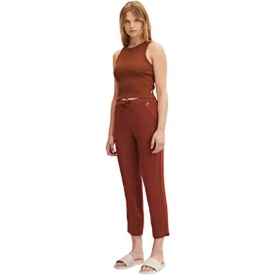1031794 TOM TAILOR Denim Damski haremki materiałowe , 29566 Nut Brown, M 1031794 TOM TAILOR Denim Damski haremki materiałowe , 29566 Nut Brown, M