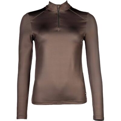 15095 HKM Damskie Summer Milano II Koszulka funkcyjna Taupe L 15095 HKM Damskie Summer Milano II Koszulka funkcyjna Taupe L