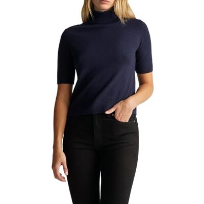 102HD203X United Colors of Benetton sweter damski, Niebieska, S 102HD203X United Colors of Benetton sweter damski, Niebieska, S