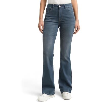 1047842 Tom Tailor TTSTELLA Dżinsy damskie Bootcut, 10162 – Mid Stone Blue Grey Denim, 31W / 32L 1047842 Tom Tailor TTSTELLA Dżinsy damskie Bootcut, 10162 – Mid Stone Blue Grey Denim, 31W / 32L