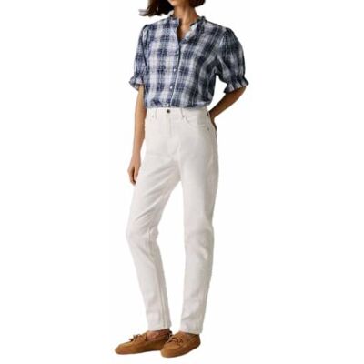 PL20459181CA200030 Pepe Jeans Damskie dżinsy stożkowe HW Violet Jeans, białe (Denim-1CA), 30W/32L PL20459181CA200030 Pepe Jeans Damskie dżinsy stożkowe HW Violet Jeans, białe (Denim-1CA), 30W/32L