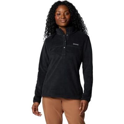 2085651 Columbia Damskie sprężyny Benton Springs Half Snap Pull Over 2, czarne, XXL 2085651 Columbia Damskie sprężyny Benton Springs Half Snap Pull Over 2, czarne, XXL