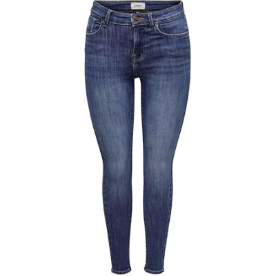 15313697 ONLPOWER MID SK Pushup DNM TAI012 NOOS, niebieski (Dark Blue Denim), (L) W / 32L 15313697 ONLPOWER MID SK Pushup DNM TAI012 NOOS, niebieski (Dark Blue Denim), (L) W / 32L