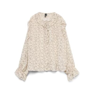 10334562-4852225 Vmpetra Ls Shirt WVN Ga Noos, owsianka, XL 10334562-4852225 Vmpetra Ls Shirt WVN Ga Noos, owsianka, XL