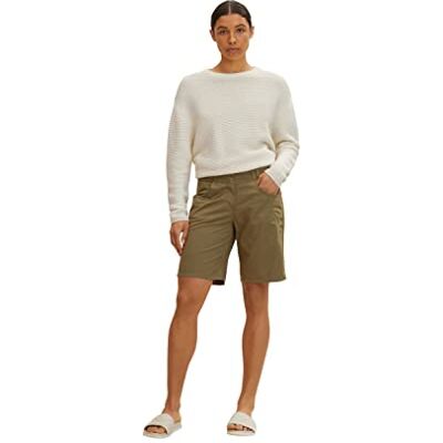 1031730 TOM TAILOR Damski Szorty bermudy chinosy , 11279 Dry Greyish Olive, 32 1031730 TOM TAILOR Damski Szorty bermudy chinosy , 11279 Dry Greyish Olive, 32