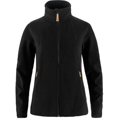 Fjällräven Stina Fleece W XL - Polarowe futro - czarny Fjällräven Stina Fleece W XL - Polarowe futro - czarny