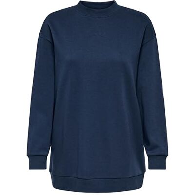 15359930-4876558 Jdy mesa Life L/S Oversize Sweat JRS Dia, Total Eclipse, L 15359930-4876558 Jdy mesa Life L/S Oversize Sweat JRS Dia, Total Eclipse, L