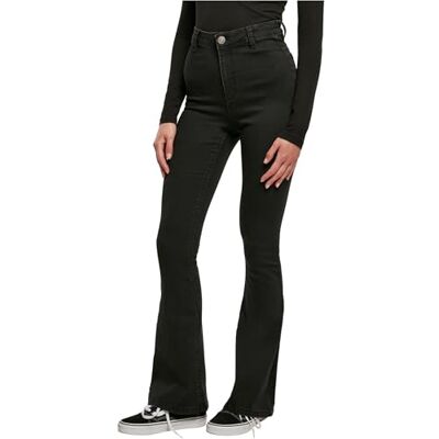 TB5451-00618-0072 Urban Classics Damskie spodnie Super Stretch Bootcut Denim Pants Black Stone Washed 29, Black Stone Washed TB5451-00618-0072 Urban Classics Damskie spodnie Super Stretch Bootcut Denim Pants Black Stone Washed 29, Black Stone Washed