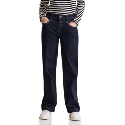 A377121 Street One Damskie spodnie jeansowe Culotte, indygo Rinsed Wash, 27W / 28L A377121 Street One Damskie spodnie jeansowe Culotte, indygo Rinsed Wash, 27W / 28L