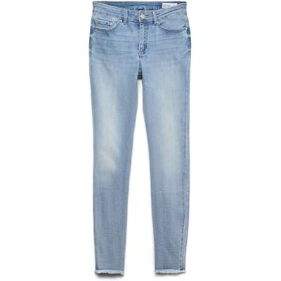 10345234-4980755 VERO MODA Vmflash Mr Skinny ANK Rw JNS Li3100 Noos, jasnoniebieski (light blue denim), XS / 32L 10345234-4980755 VERO MODA Vmflash Mr Skinny ANK Rw JNS Li3100 Noos, jasnoniebieski (light blue denim), XS / 32L