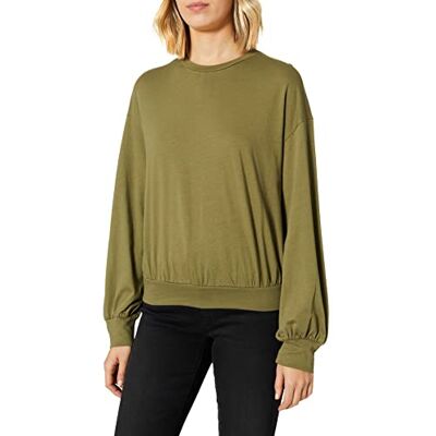30IXE2287 United Colors of Benetton Sweter damski, Verde Militare 22y, XS 30IXE2287 United Colors of Benetton Sweter damski, Verde Militare 22y, XS