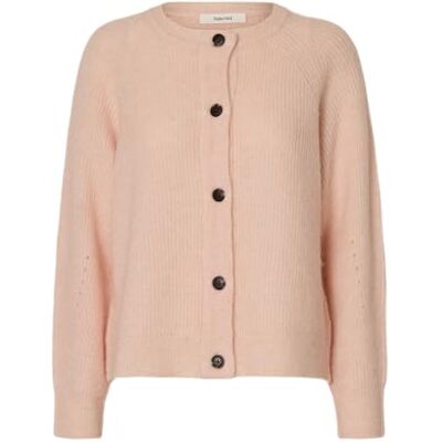 16074481-4899881 SELECTED WOMEN Slflulu Ls Knit Short Cardigan Noos, Pale Dogwood, XS 16074481-4899881 SELECTED WOMEN Slflulu Ls Knit Short Cardigan Noos, Pale Dogwood, XS