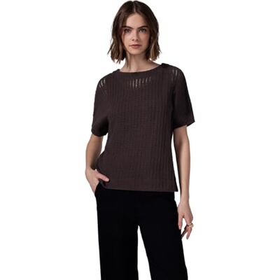 3226459 STREET ONE STUDIO Koszula strukturalna, Plummy Brown, 42 3226459 STREET ONE STUDIO Koszula strukturalna, Plummy Brown, 42