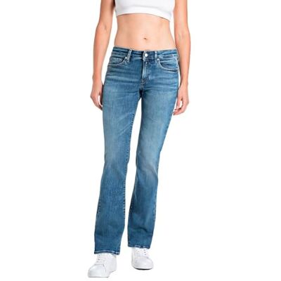 WLH689.000.69D 935 REPLAY Dżinsy damskie New Luz Bootcut, Medium Blue 009 (niebieskie), 28 W / 32 L WLH689.000.69D 935 REPLAY Dżinsy damskie New Luz Bootcut, Medium Blue 009 (niebieskie), 28 W / 32 L