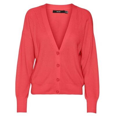 10281878 VERO MODA Damski sweter z dzianiny, Cayenne, XXL 10281878 VERO MODA Damski sweter z dzianiny, Cayenne, XXL