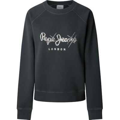 PL581467999S Pepe Jeans Damska bluza Lupita, czarna (czarna), S, czarny (czarny), S PL581467999S Pepe Jeans Damska bluza Lupita, czarna (czarna), S, czarny (czarny), S