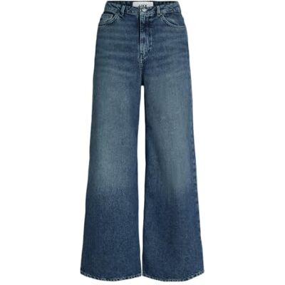 12259255 Jack & Jones Jxtokyo Wide Hw R6129 Jeans DNM Noos, niebieski (Dark Blue Denim), 24W / 32L 12259255 Jack & Jones Jxtokyo Wide Hw R6129 Jeans DNM Noos, niebieski (Dark Blue Denim), 24W / 32L