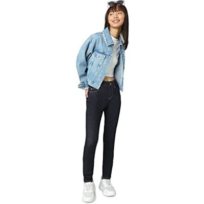 15260760 ONLY Damskie dżinsy skinny fit ONLBLUSH MID STAYBLUE NOOS, niebieski (Dark Blue Denim), (L) W / 30L 15260760 ONLY Damskie dżinsy skinny fit ONLBLUSH MID STAYBLUE NOOS, niebieski (Dark Blue Denim), (L) W / 30L