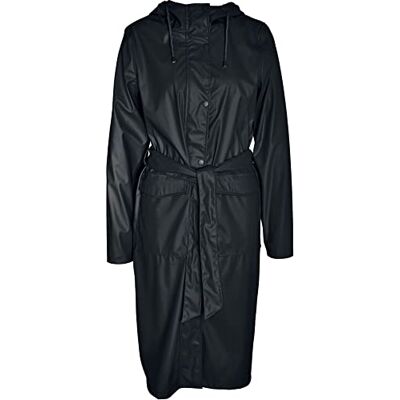 27025082 Bestseller A/S damski płaszcz przeciwdeszczowy Nmsky L/S płaszcz przeciwdeszczowy Noos, czarny, L 27025082 Bestseller A/S damski płaszcz przeciwdeszczowy Nmsky L/S płaszcz przeciwdeszczowy Noos, czarny, L
