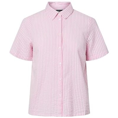 17146892 PIECES Damska bluzka Pcsally SS Noos, Pastel Lavender/Stripes:Cloud Dancer, S 17146892 PIECES Damska bluzka Pcsally SS Noos, Pastel Lavender/Stripes:Cloud Dancer, S