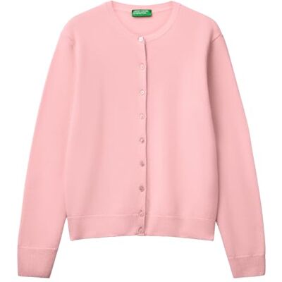 1002D5485 United Colors of Benetton Koszulka koreańska M/L, Różowy, M 1002D5485 United Colors of Benetton Koszulka koreańska M/L, Różowy, M