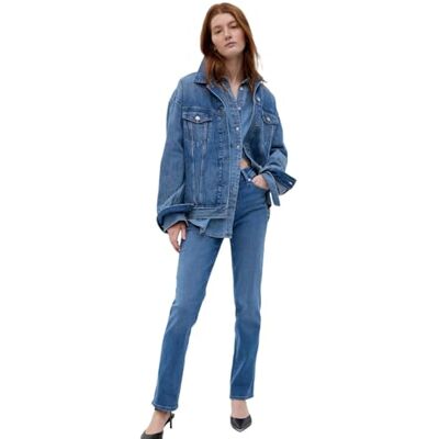 779195 GAP V-New Classic Straight Med dżinsy damskie, rozmiar M Masco, 33 Regular, M, 33 779195 GAP V-New Classic Straight Med dżinsy damskie, rozmiar M Masco, 33 Regular, M, 33