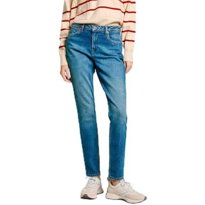 PL204591IB5000030 Pepe Jeans Damskie dżinsy z taśmą HW fioletowe dżinsy, niebieskie (Denim IB5), 30W/30L, Niebieski (Denim Ib5), 30W / 30L PL204591IB5000030 Pepe Jeans Damskie dżinsy z taśmą HW fioletowe dżinsy, niebieskie (Denim IB5), 30W/30L, Niebieski (Denim Ib5), 30W / 30L