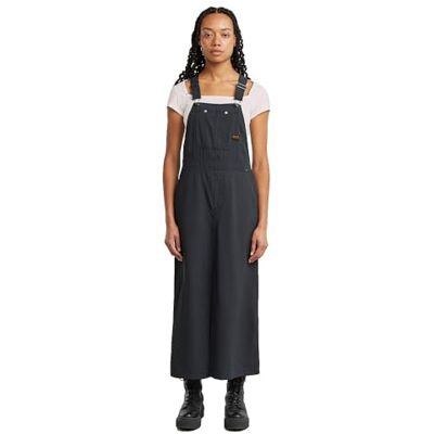 D26159 G-STAR Damska sukienka Dungaree Sl Wmn Casual Dress, Szary (Petrol -d522-860), XXS D26159 G-STAR Damska sukienka Dungaree Sl Wmn Casual Dress, Szary (Petrol -d522-860), XXS