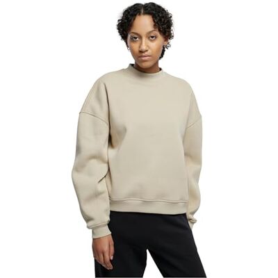 TB6087 Urban Classics Damska bluza damska Oversized Organic Crewneck wetsand XXL, Wetsand, XXL TB6087 Urban Classics Damska bluza damska Oversized Organic Crewneck wetsand XXL, Wetsand, XXL