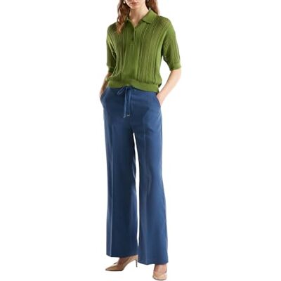 4T91DF02S United Colors of Benetton spodnie damskie, Niebieska, XXS 4T91DF02S United Colors of Benetton spodnie damskie, Niebieska, XXS