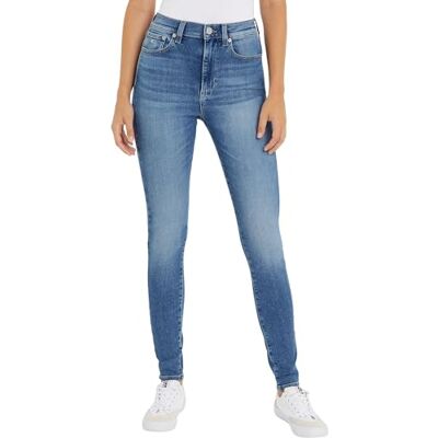 DW0DW17591 Tommy Jeans Spodnie jeansowe damskie, Dżinsowa średnia, 24W / 32L DW0DW17591 Tommy Jeans Spodnie jeansowe damskie, Dżinsowa średnia, 24W / 32L