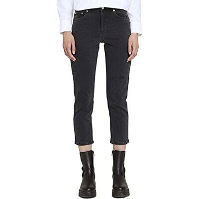 1027359 TOM TAILOR Damski Kate Straight dżinsy z bawełny ekologicznej , 10240 Black Denim, 31W / 28L 1027359 TOM TAILOR Damski Kate Straight dżinsy z bawełny ekologicznej , 10240 Black Denim, 31W / 28L